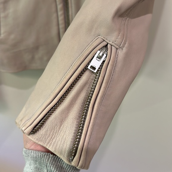 IRO Leather Jacket EU 38 - Picture 3 of 11